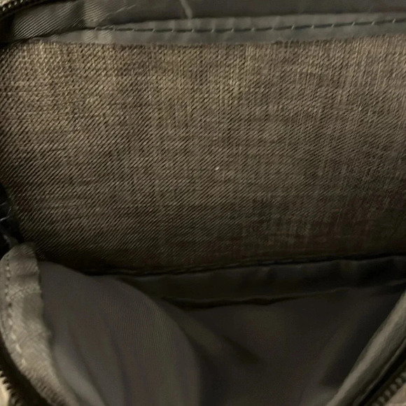 Mancro | Full size Diaper bag for baby Backpack with cooler holds bottles gray - Picture 6 of 9